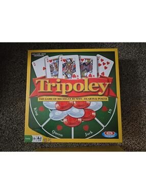 Tripoley Deluxe Mat Version Board Game Ideal Complete